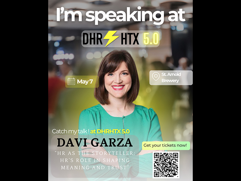 The Ripple Effect — Davi Garza, Senior HR Manager and Executive HRD student, brings her strategic change project to DisruptHR Houston: HR's role in co-creating meaning and trust inside organizations.